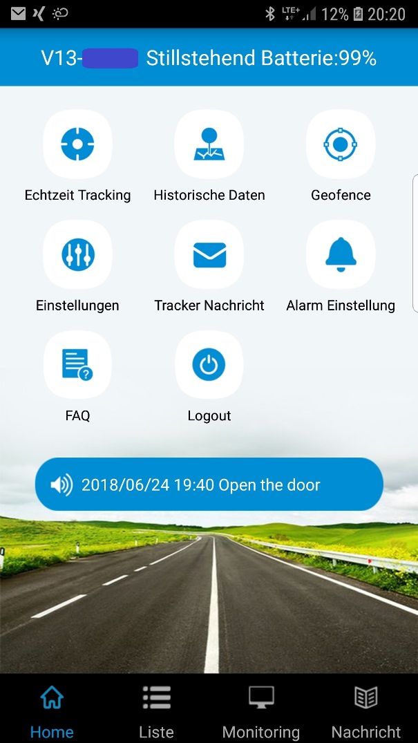 Fallenmelder App Alarmierung